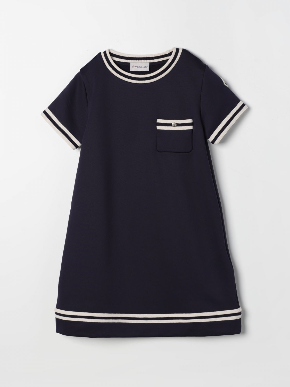 Moncler Dress MONCLER Kids colour Blue