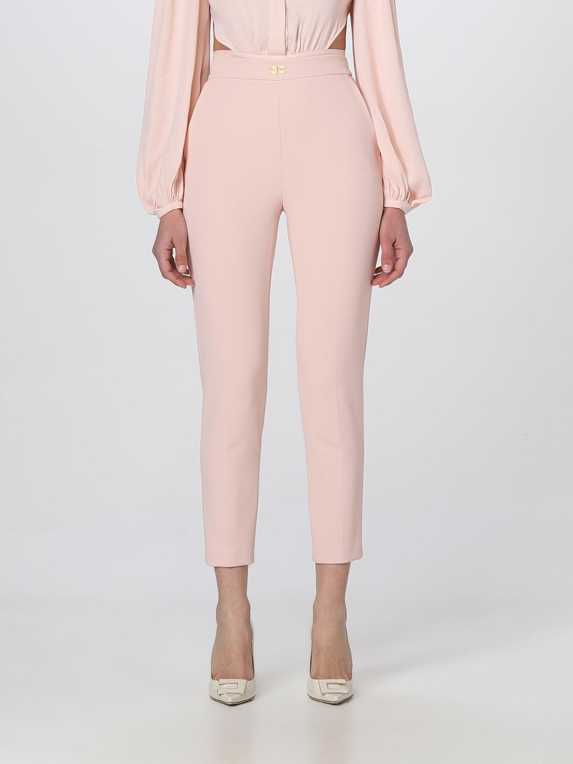 Elisabetta Franchi Trousers ELISABETTA FRANCHI Woman colour Cyclamen