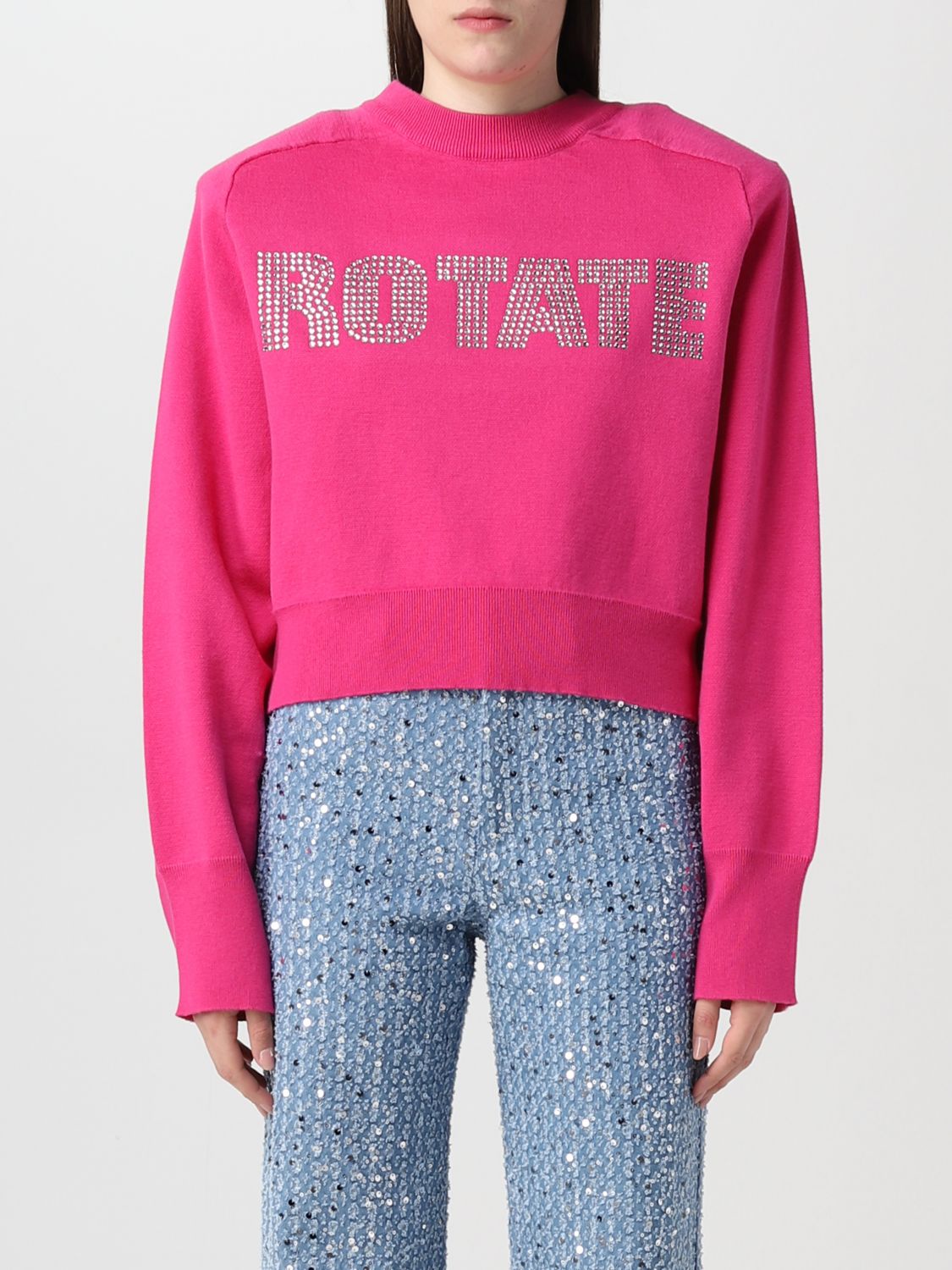 Rotate Jumper ROTATE Woman colour Fuchsia