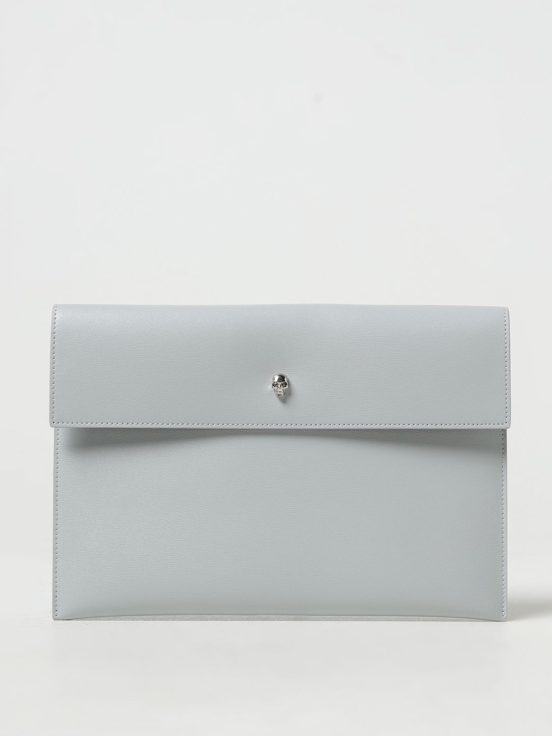 Alexander McQueen Clutch ALEXANDER MCQUEEN Woman colour Grey