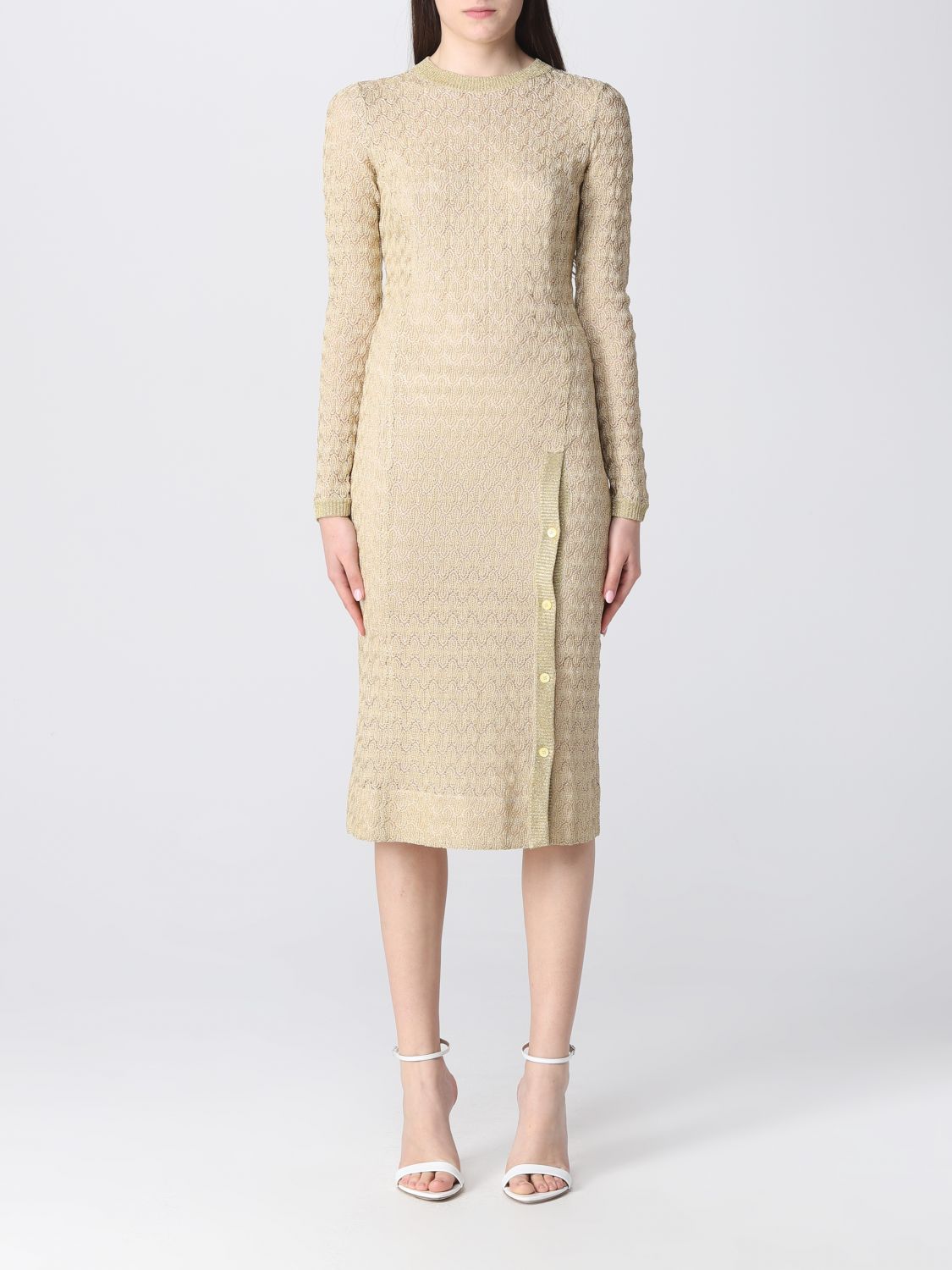 Missoni Dress MISSONI Woman colour Ocher