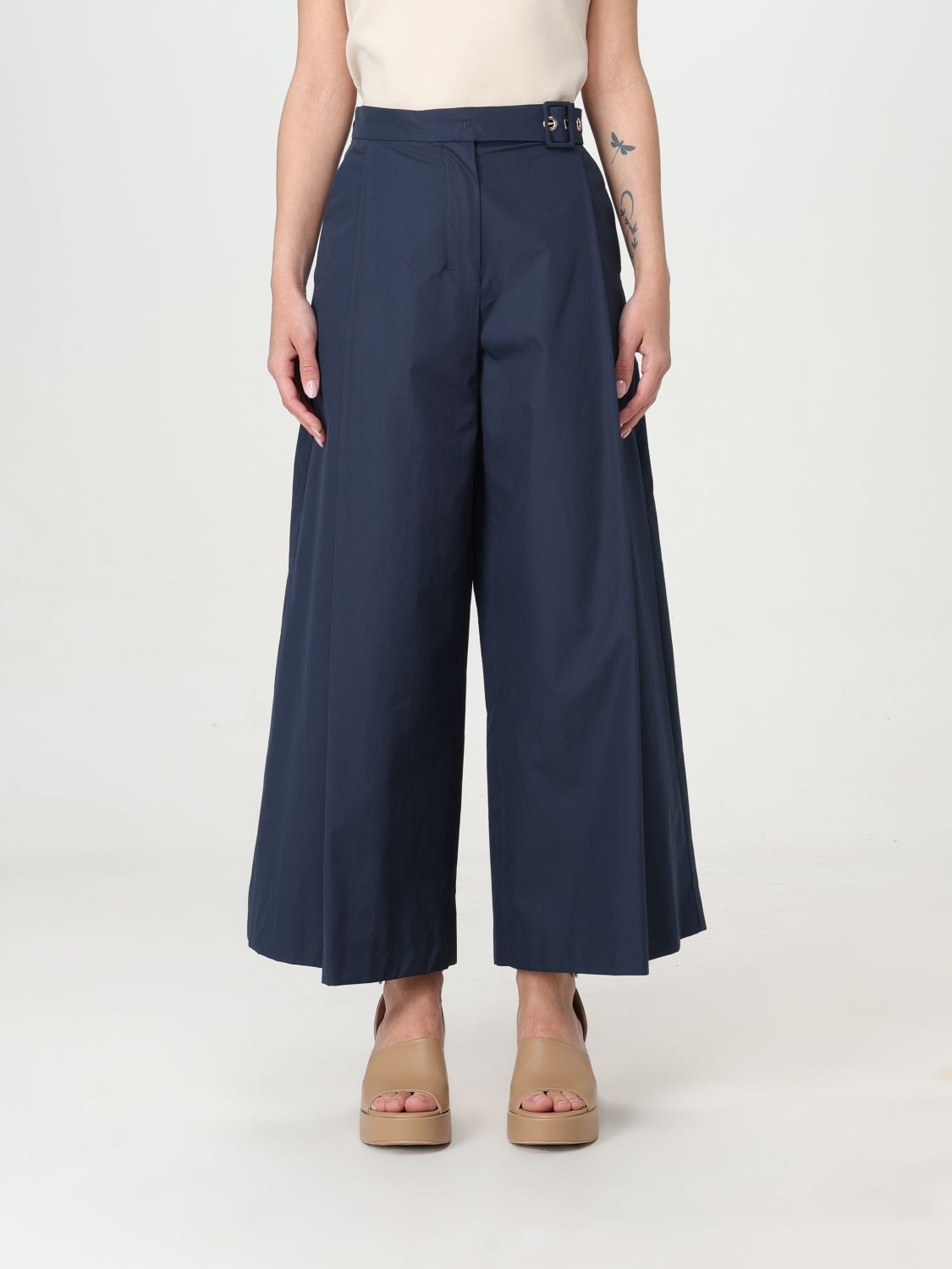  Trousers 'S MAX MARA Woman colour Blue