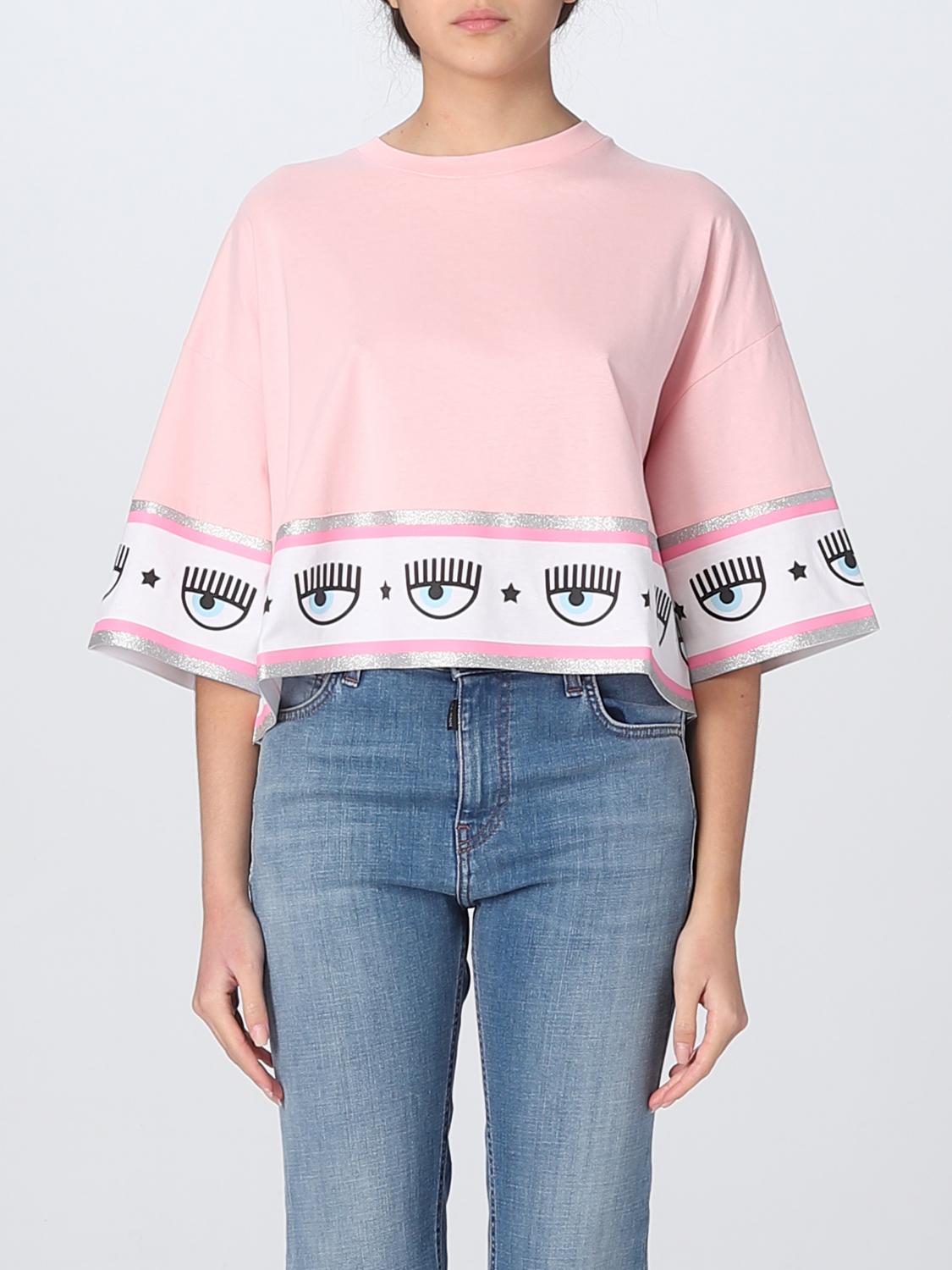 CHIARA FERRAGNI T-Shirt CHIARA FERRAGNI Woman colour Pink