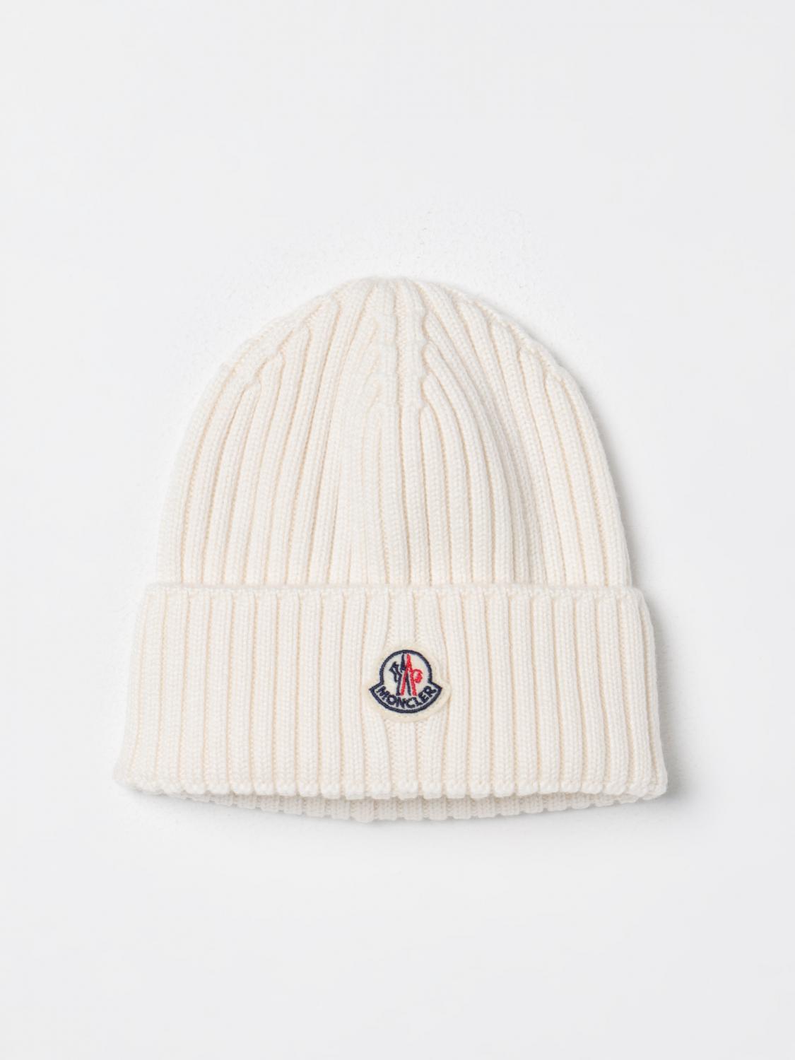 Moncler Hat MONCLER Kids colour White