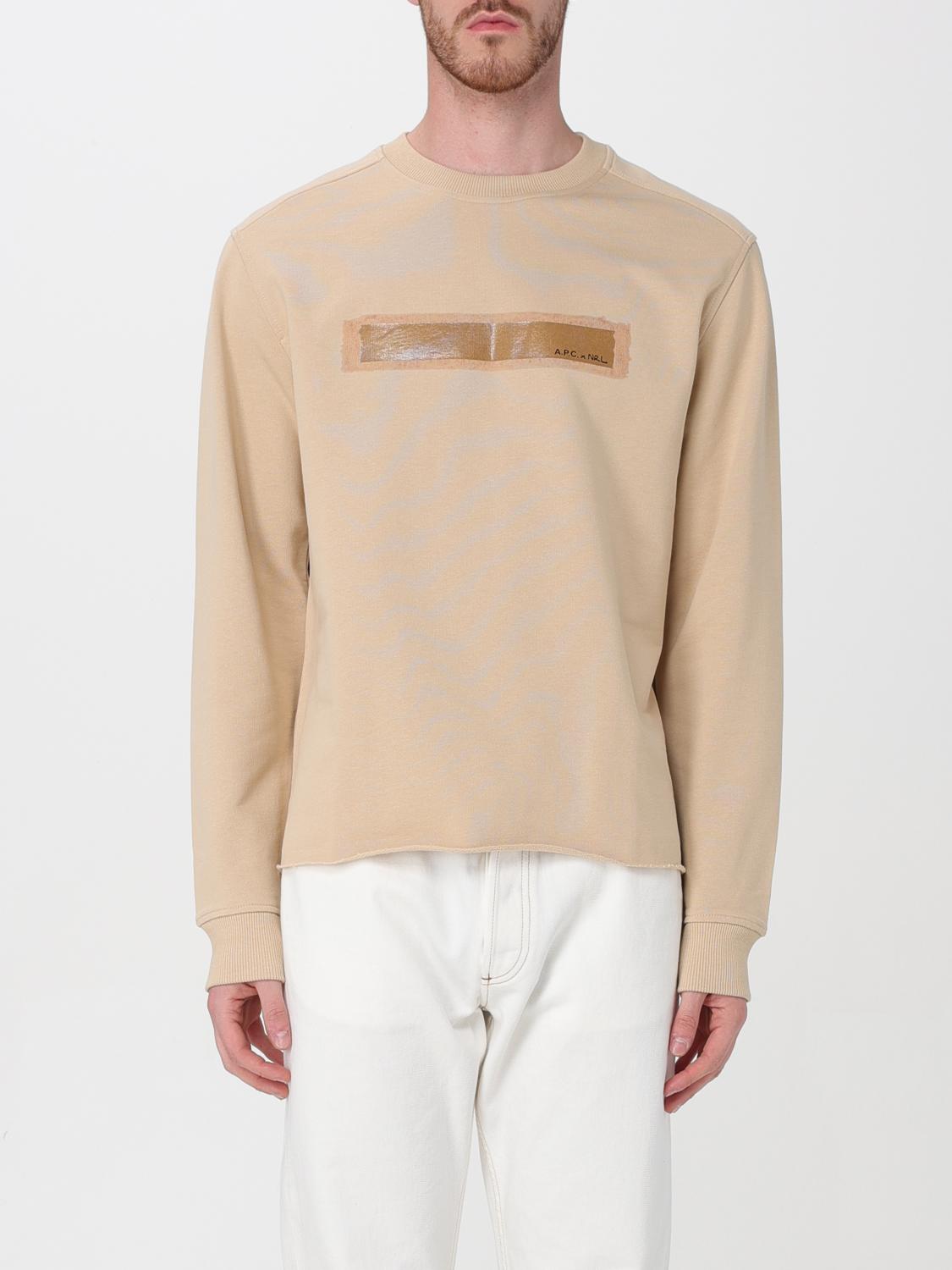 A.P.C. Sweatshirt A.P.C. Men colour Beige