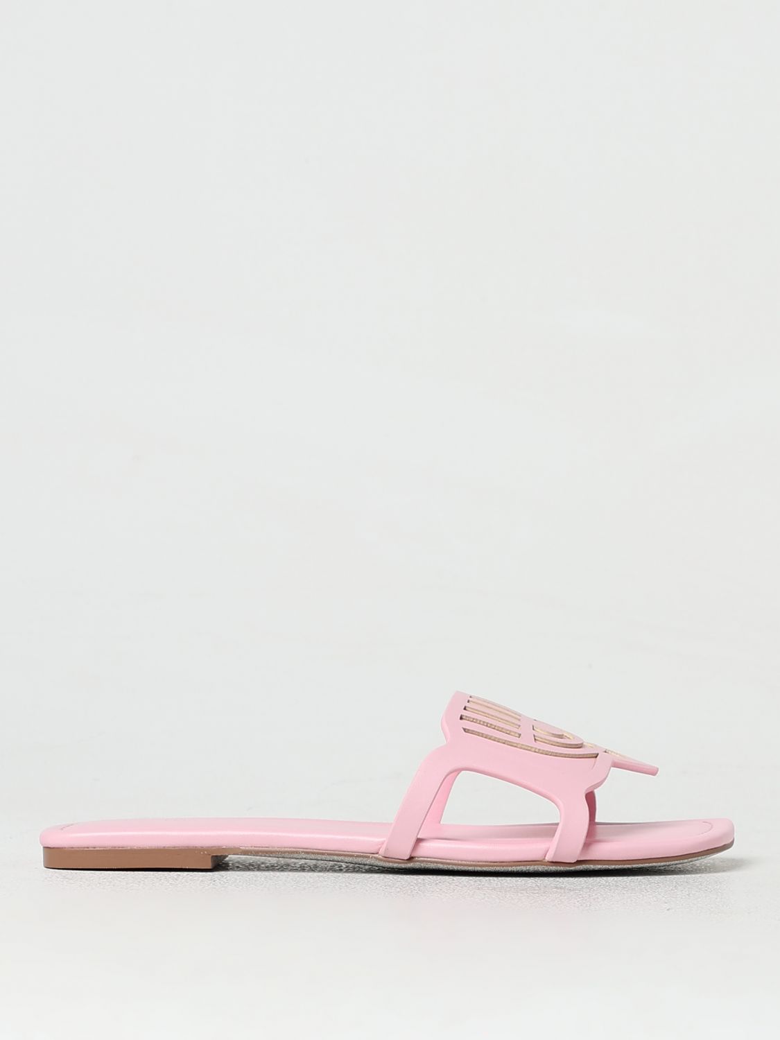 CHIARA FERRAGNI Flat Sandals CHIARA FERRAGNI Woman color Pink