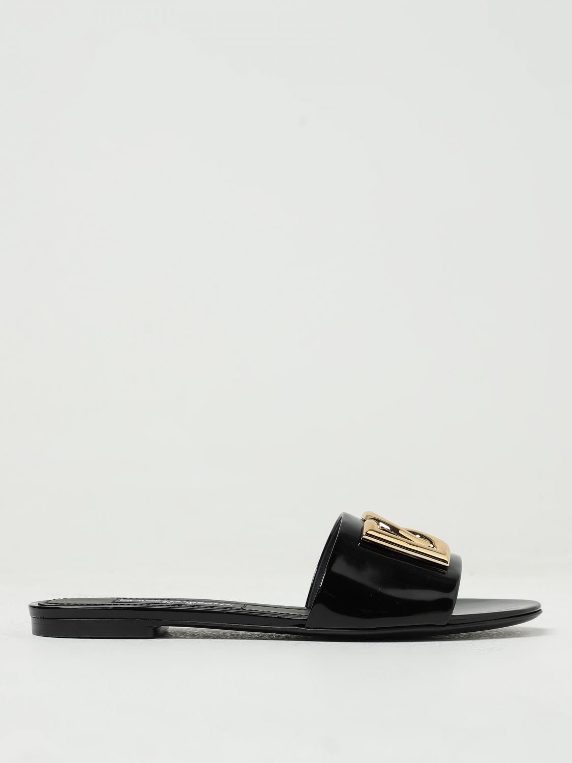 Dolce & Gabbana Flat Sandals DOLCE & GABBANA Woman colour Black