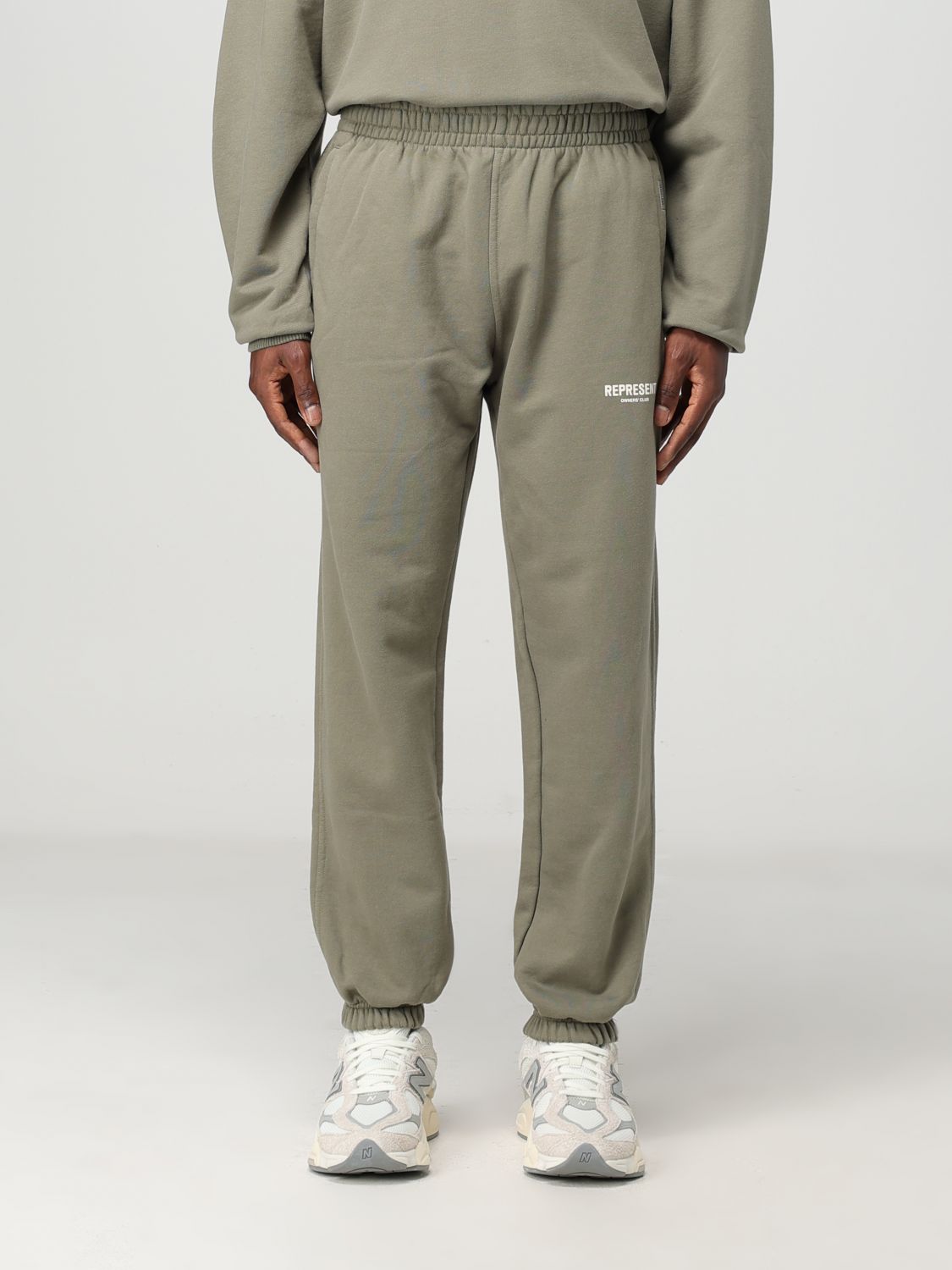 Represent Trousers REPRESENT Men colour Olive