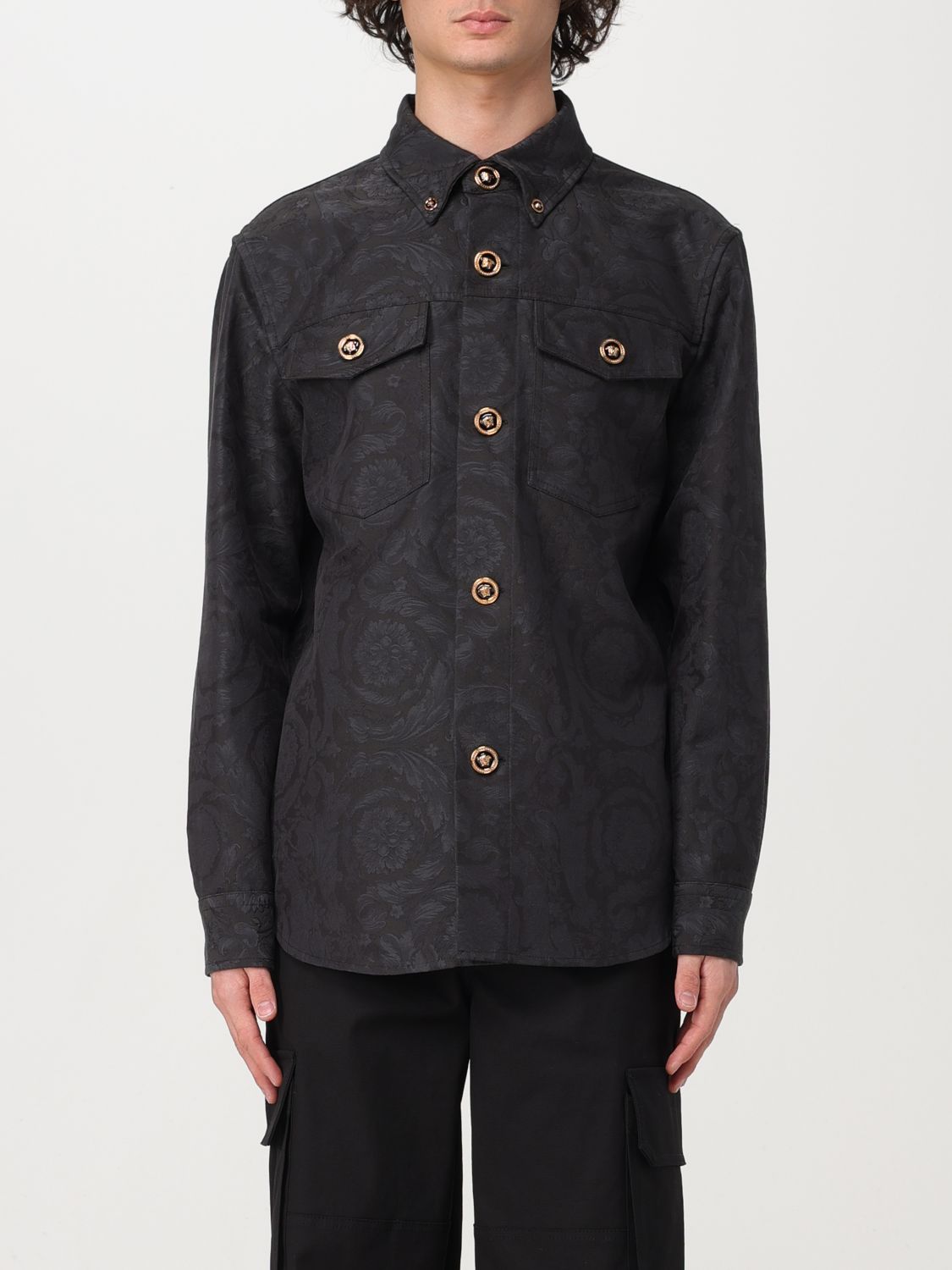 Versace Jacket VERSACE Men colour Charcoal