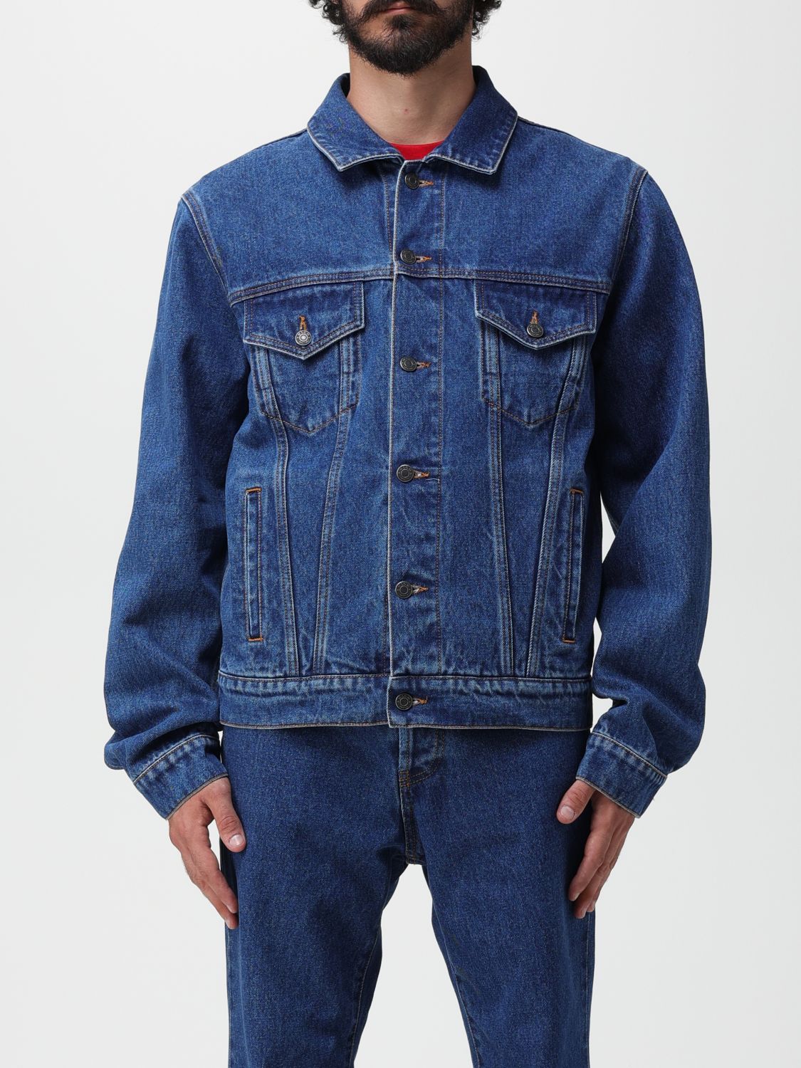 Msgm Jacket MSGM Men colour Blue