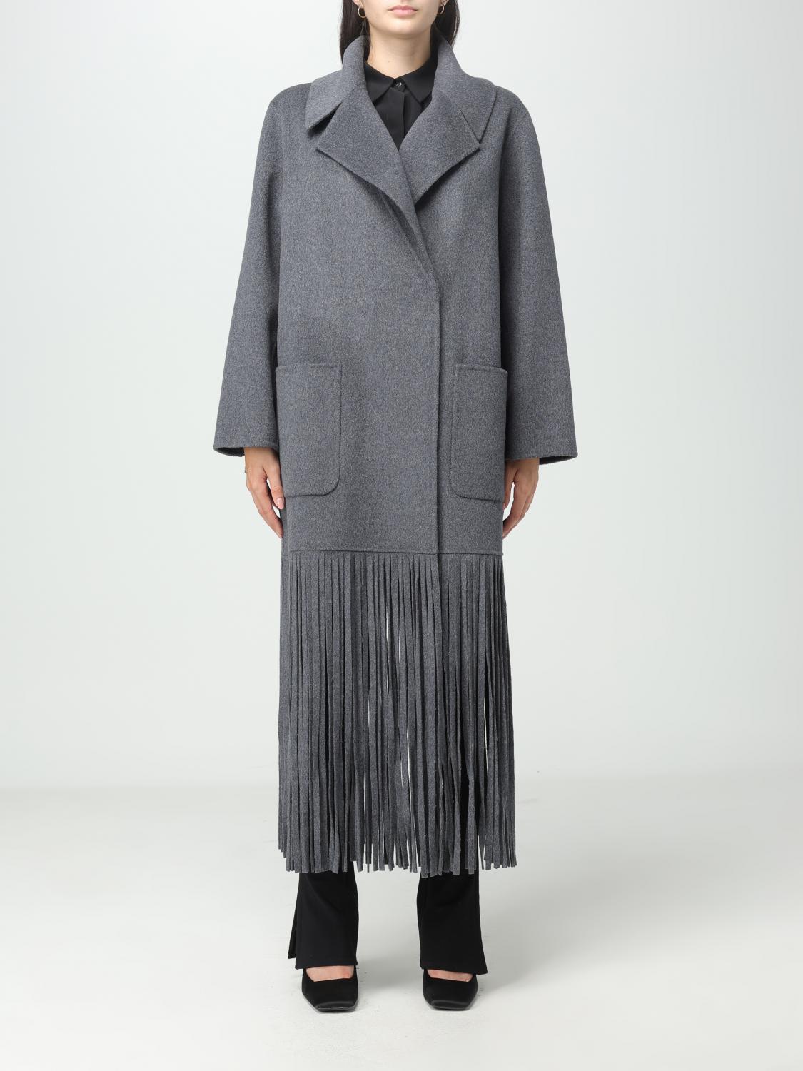 Simona Corsellini Coat SIMONA CORSELLINI Woman colour Grey