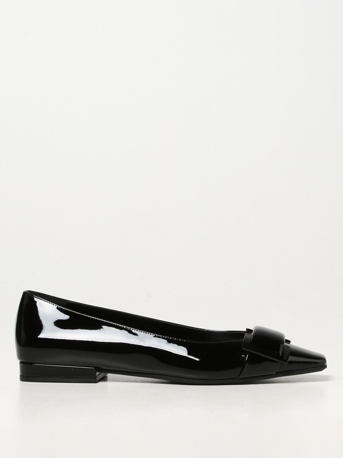 Sergio Rossi Ballet Pumps SERGIO ROSSI Woman colour Black