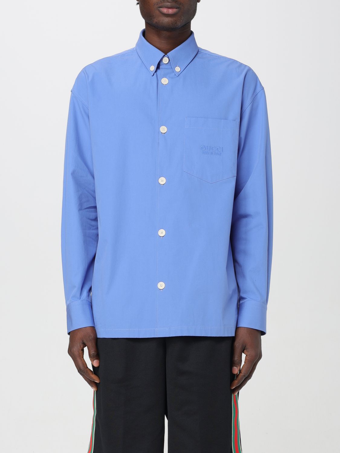 Gucci Shirt GUCCI Men colour Blue