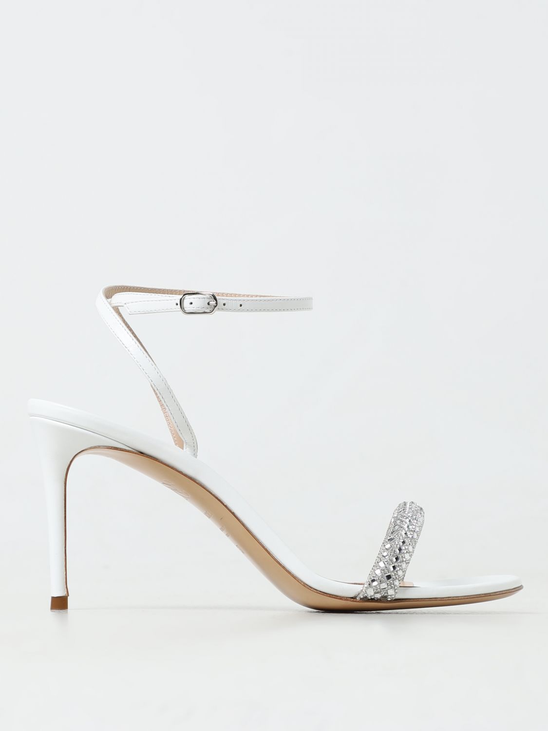 Casadei Heeled Sandals CASADEI Woman colour White