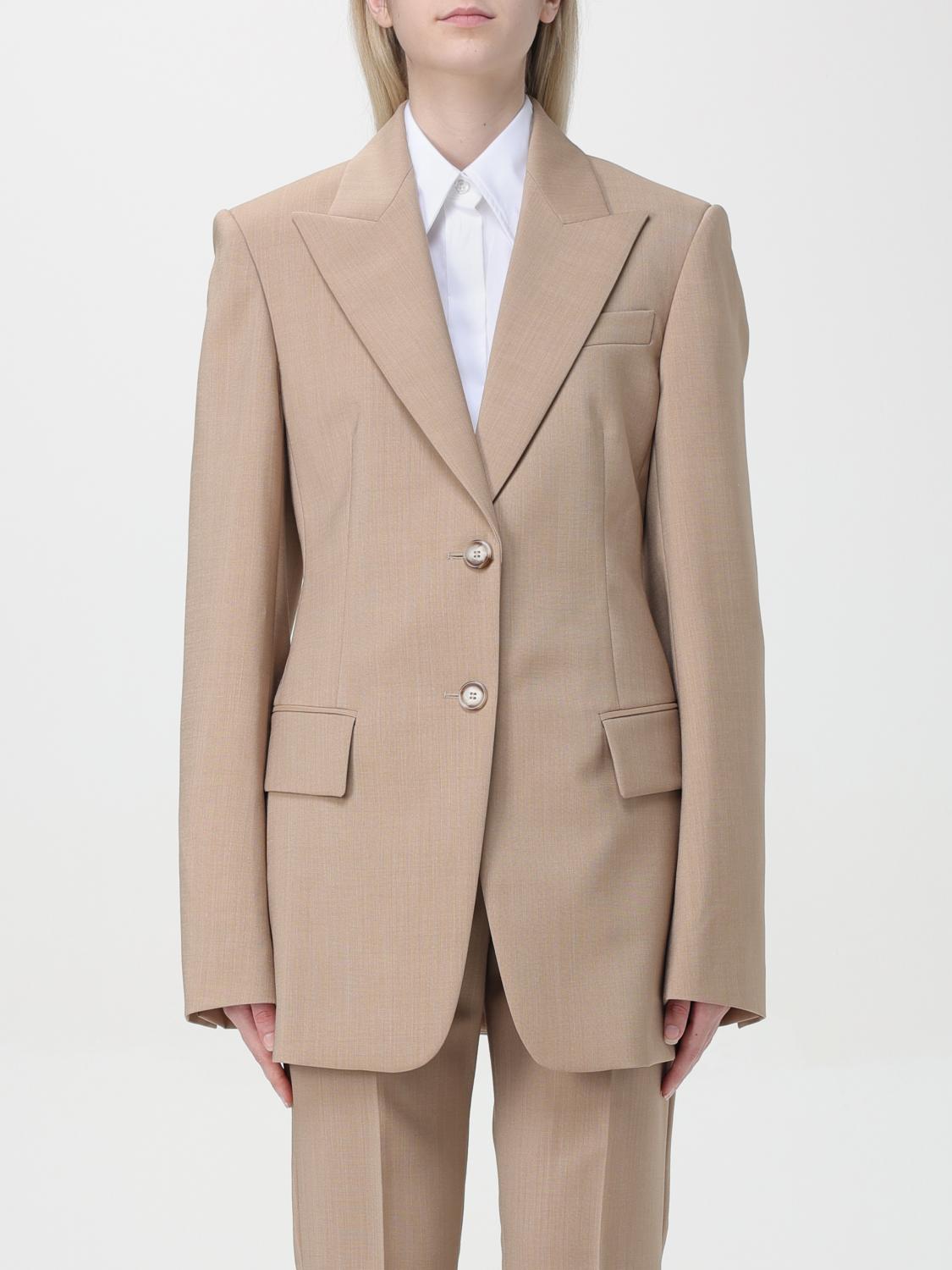 Sportmax Blazer SPORTMAX Woman color Beige