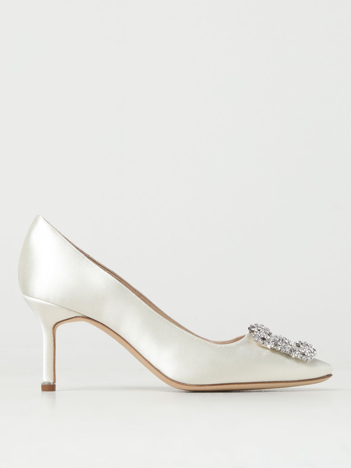 Manolo Blahnik Court Shoes MANOLO BLAHNIK Woman colour Ivory