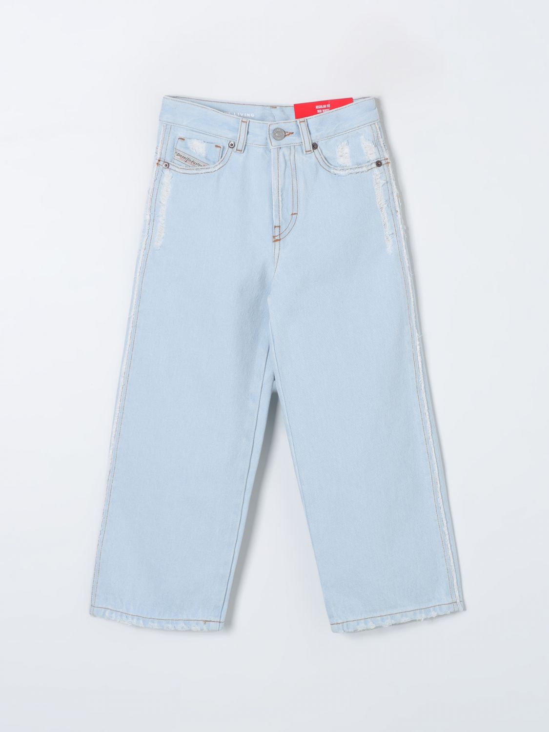 Diesel Pants DIESEL Kids color Blue