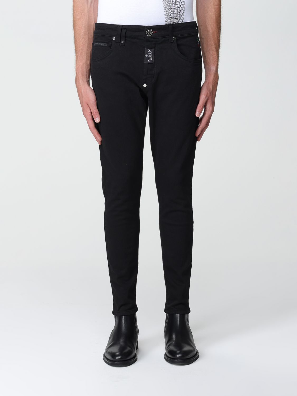 Philipp Plein Trousers PHILIPP PLEIN Men colour Black