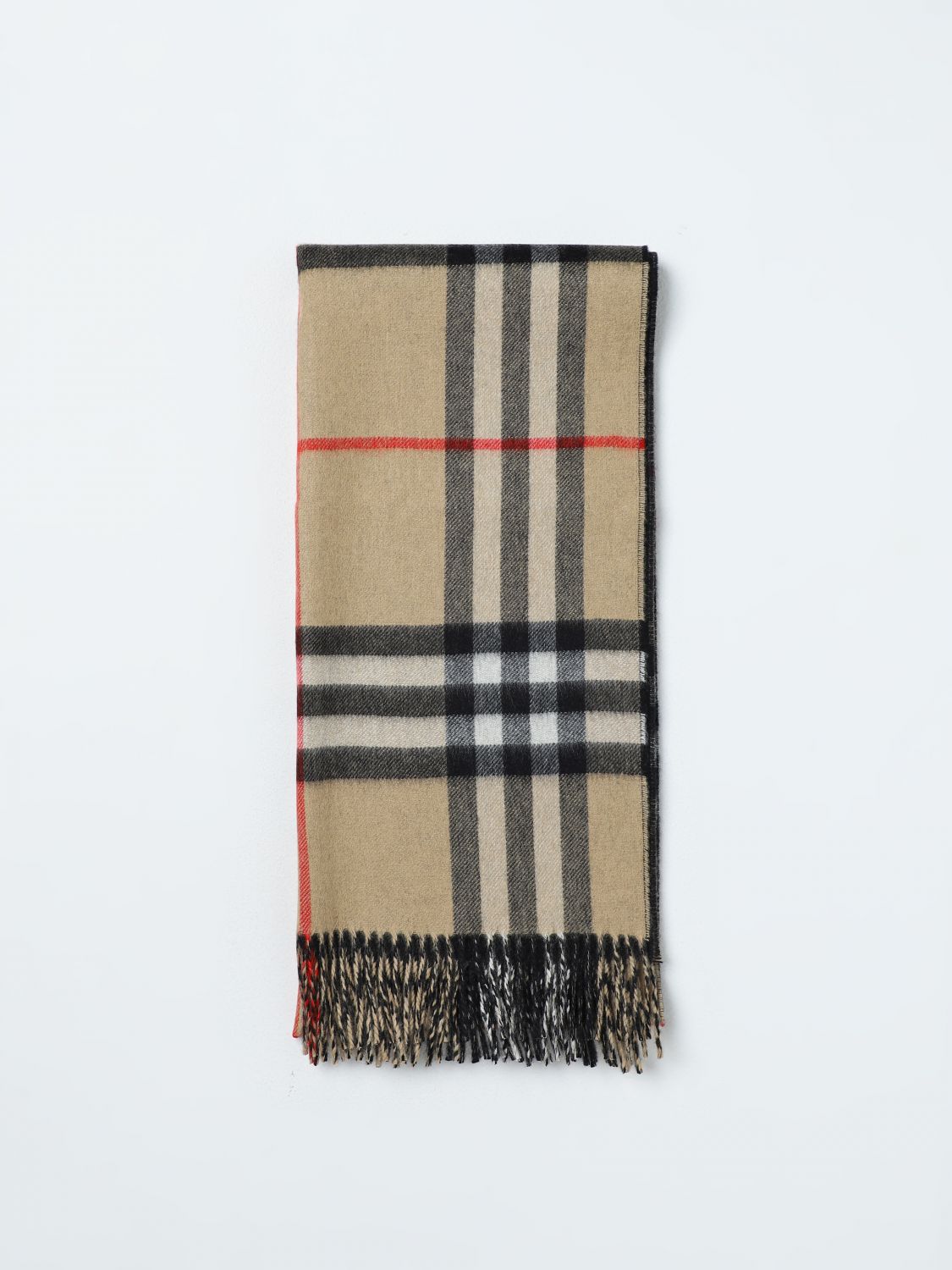 Burberry Scarf BURBERRY Woman colour Black