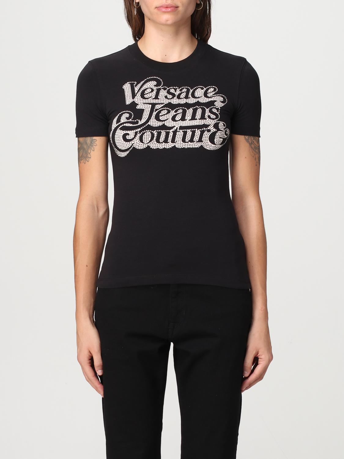 Versace Jeans Couture T-Shirt VERSACE JEANS COUTURE Woman colour Black