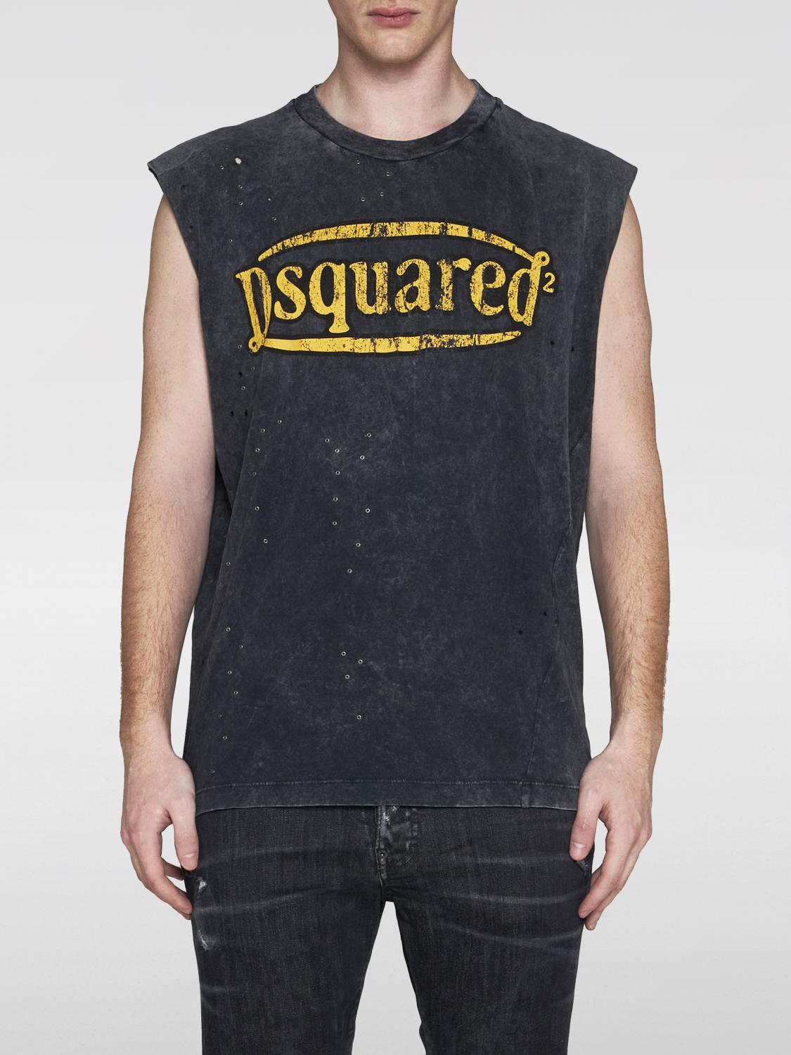 Dsquared2 T-Shirt DSQUARED2 Men color Charcoal