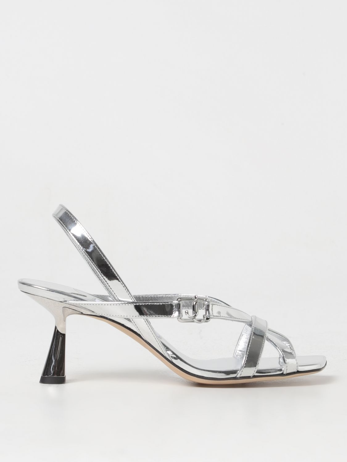 Jimmy Choo Heeled Sandals JIMMY CHOO Woman colour Silver