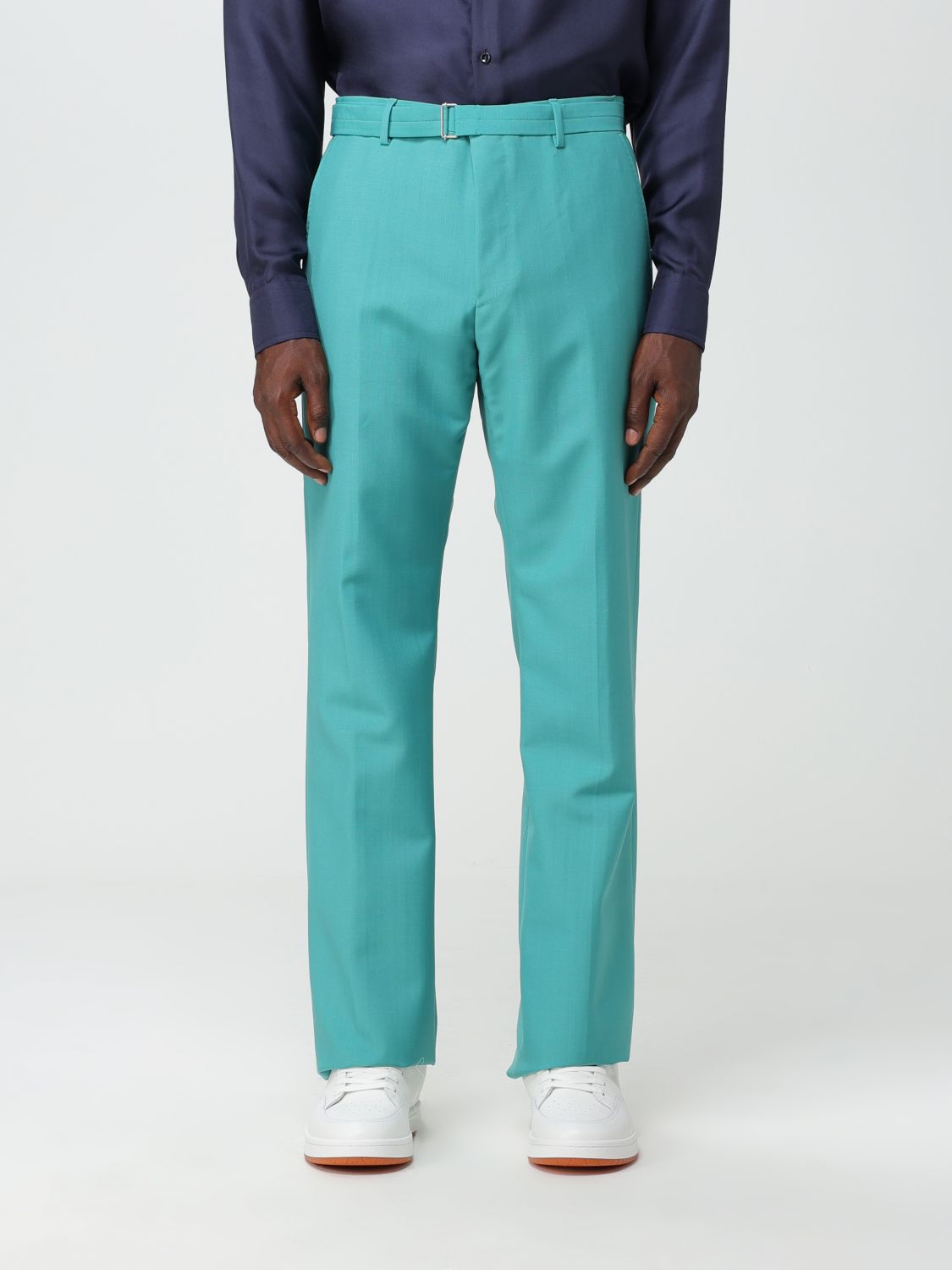 Lanvin Trousers LANVIN Men colour Jade