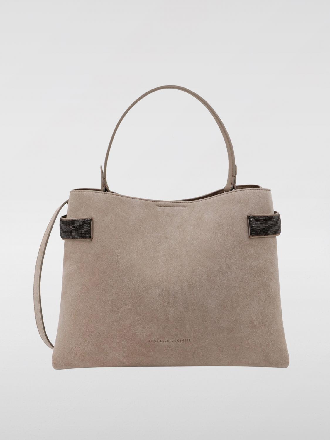 Brunello Cucinelli Handbag BRUNELLO CUCINELLI Woman color Beige