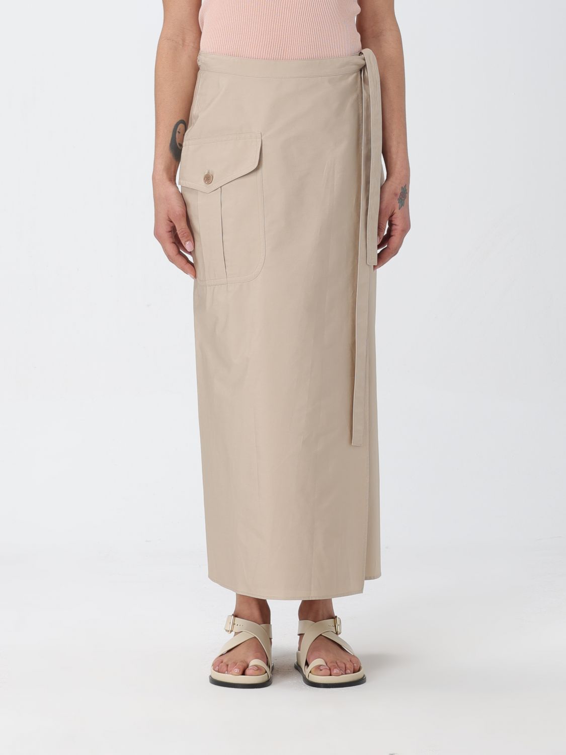 Aspesi Skirt ASPESI Woman colour Beige