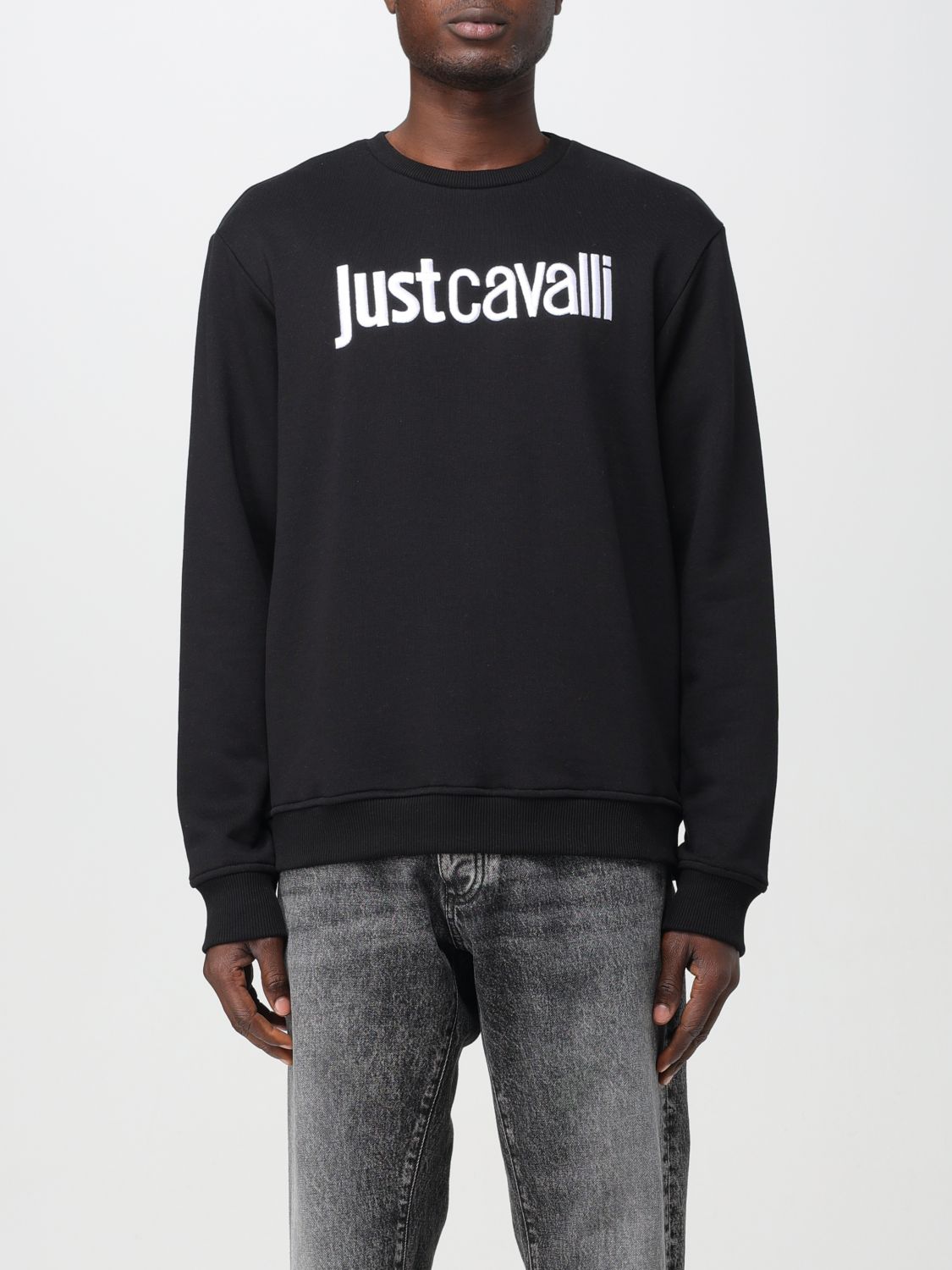 Just Cavalli Sweatshirt JUST CAVALLI Men colour Black