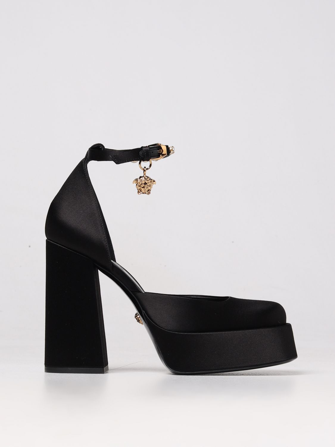 Versace High Heel Shoes VERSACE Woman colour Black