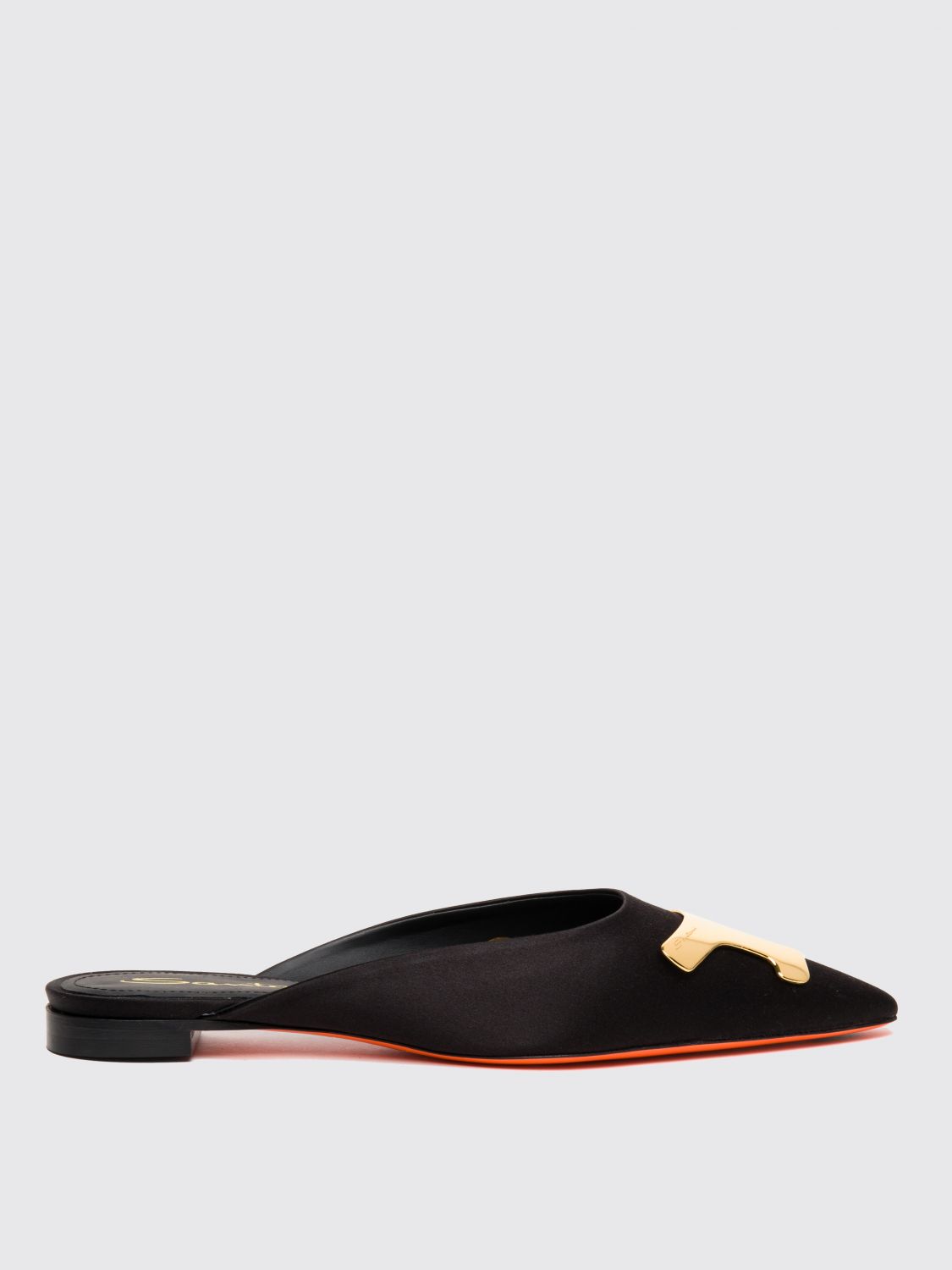 Santoni Flat Shoes SANTONI Woman colour Black