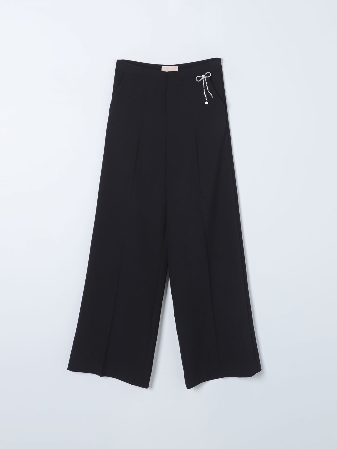 Elisabetta Franchi La Mia Bambina Trousers ELISABETTA FRANCHI LA MIA BAMBINA Kids colour Black