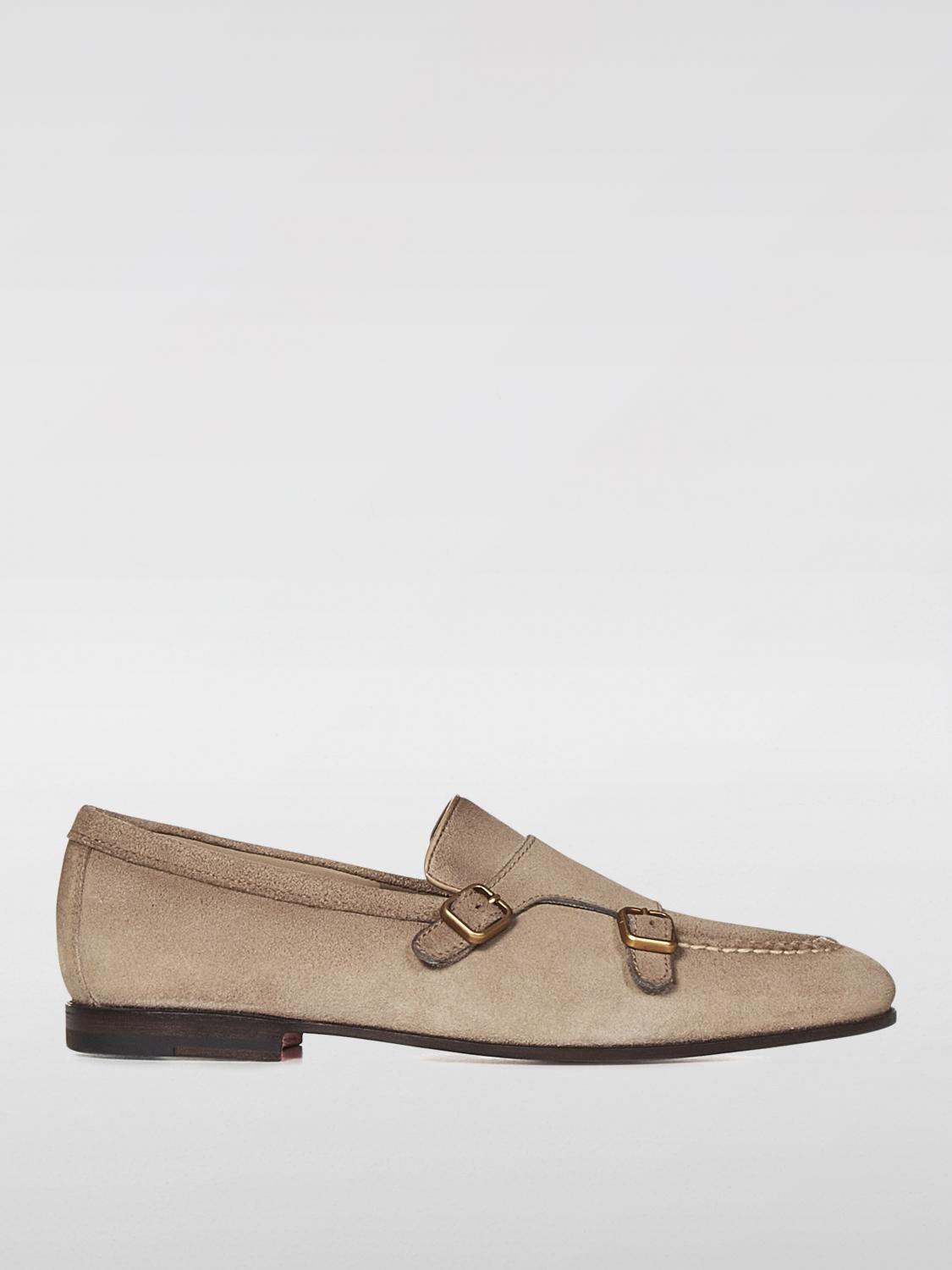 Santoni Loafers SANTONI Men color Beige