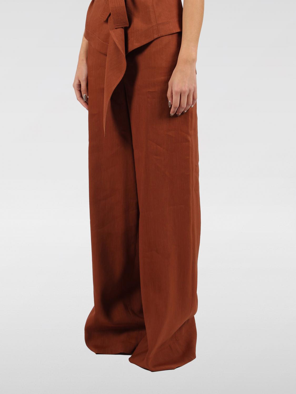 Alberta Ferretti Pants ALBERTA FERRETTI Woman color Brown