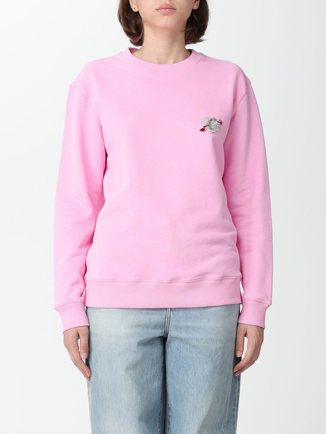 Msgm Sweatshirt MSGM Woman colour Pink