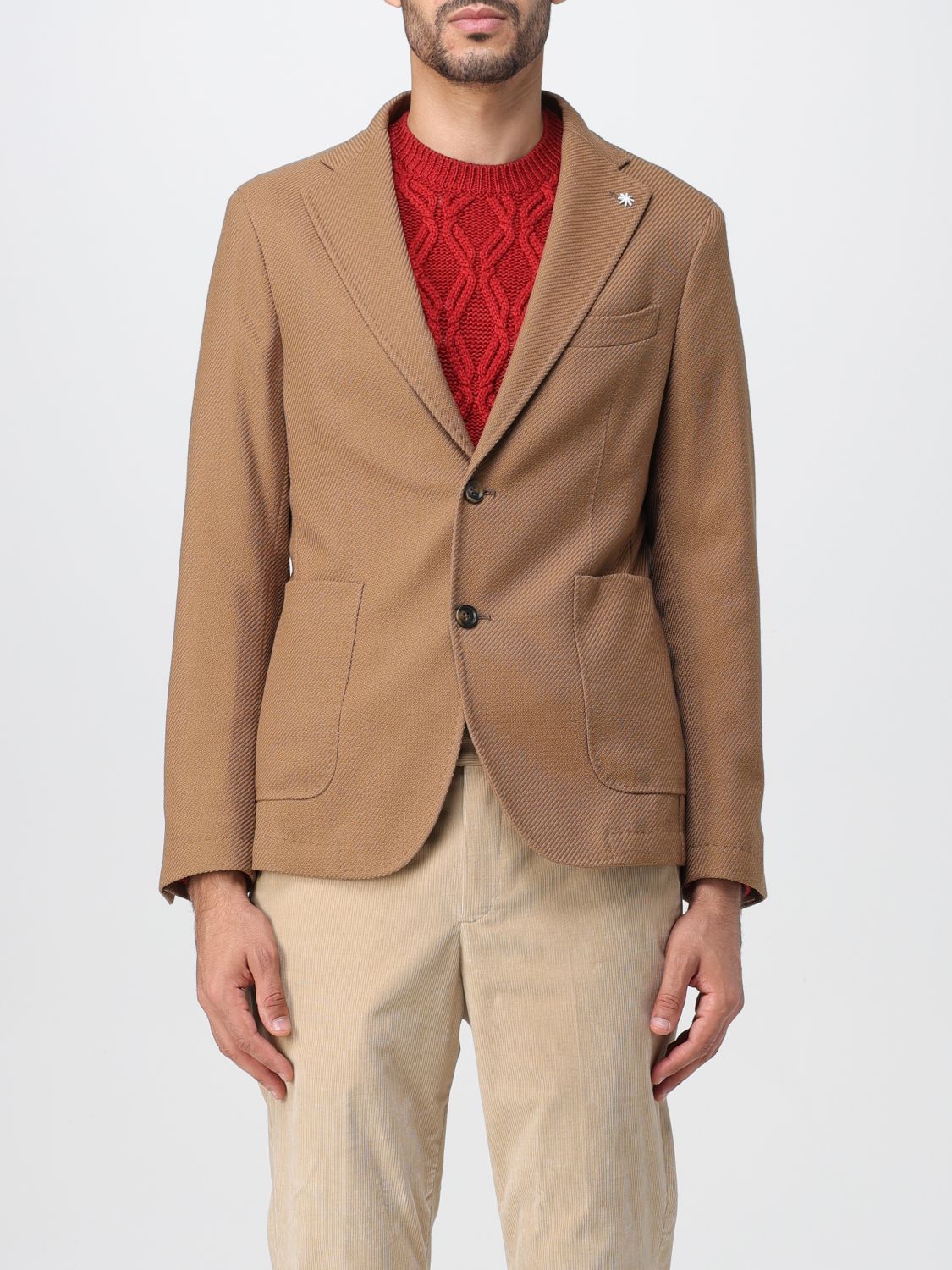 Manuel Ritz Blazer MANUEL RITZ Men colour Camel