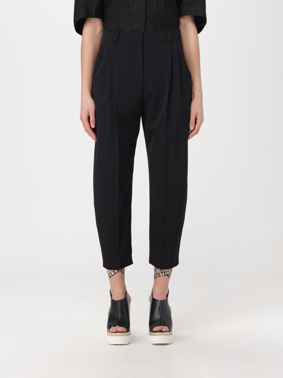 Stella McCartney Trousers STELLA MCCARTNEY Woman colour Black