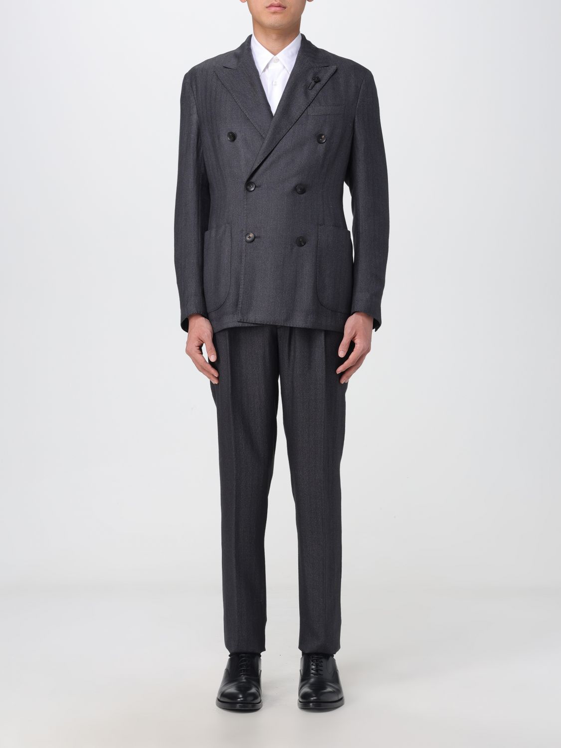 Lardini Suit LARDINI Men colour Grey