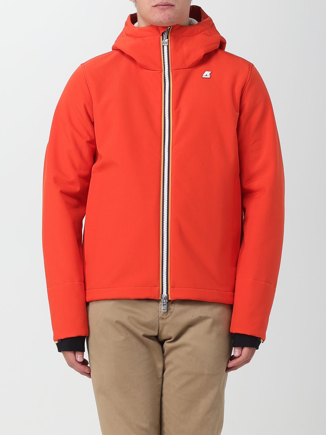 K-Way Jacket K-WAY Men colour Orange