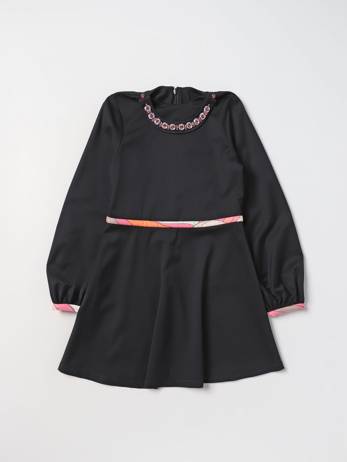 Emilio Pucci Junior Dress EMILIO PUCCI JUNIOR Kids colour Black