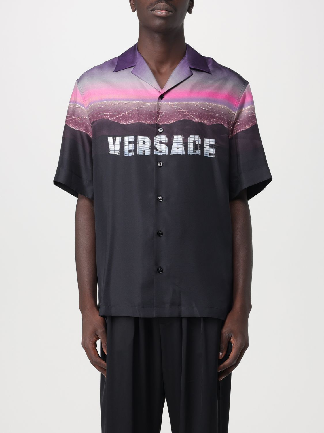 Versace Shirt VERSACE Men colour Multicolor