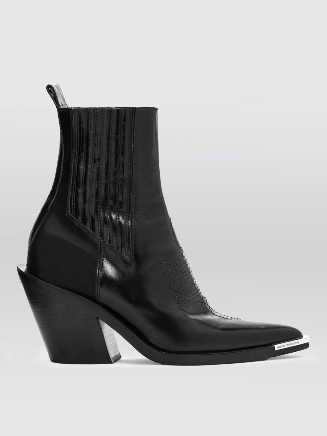 Rabanne Flat Ankle Boots RABANNE Woman colour Black