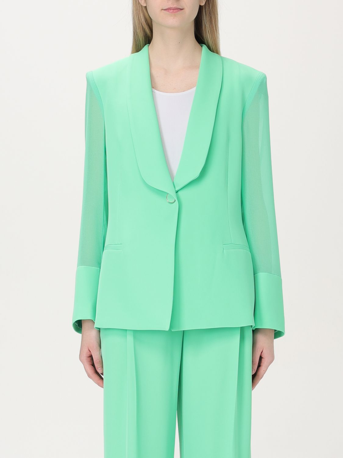 Simona Corsellini Blazer SIMONA CORSELLINI Woman color Green