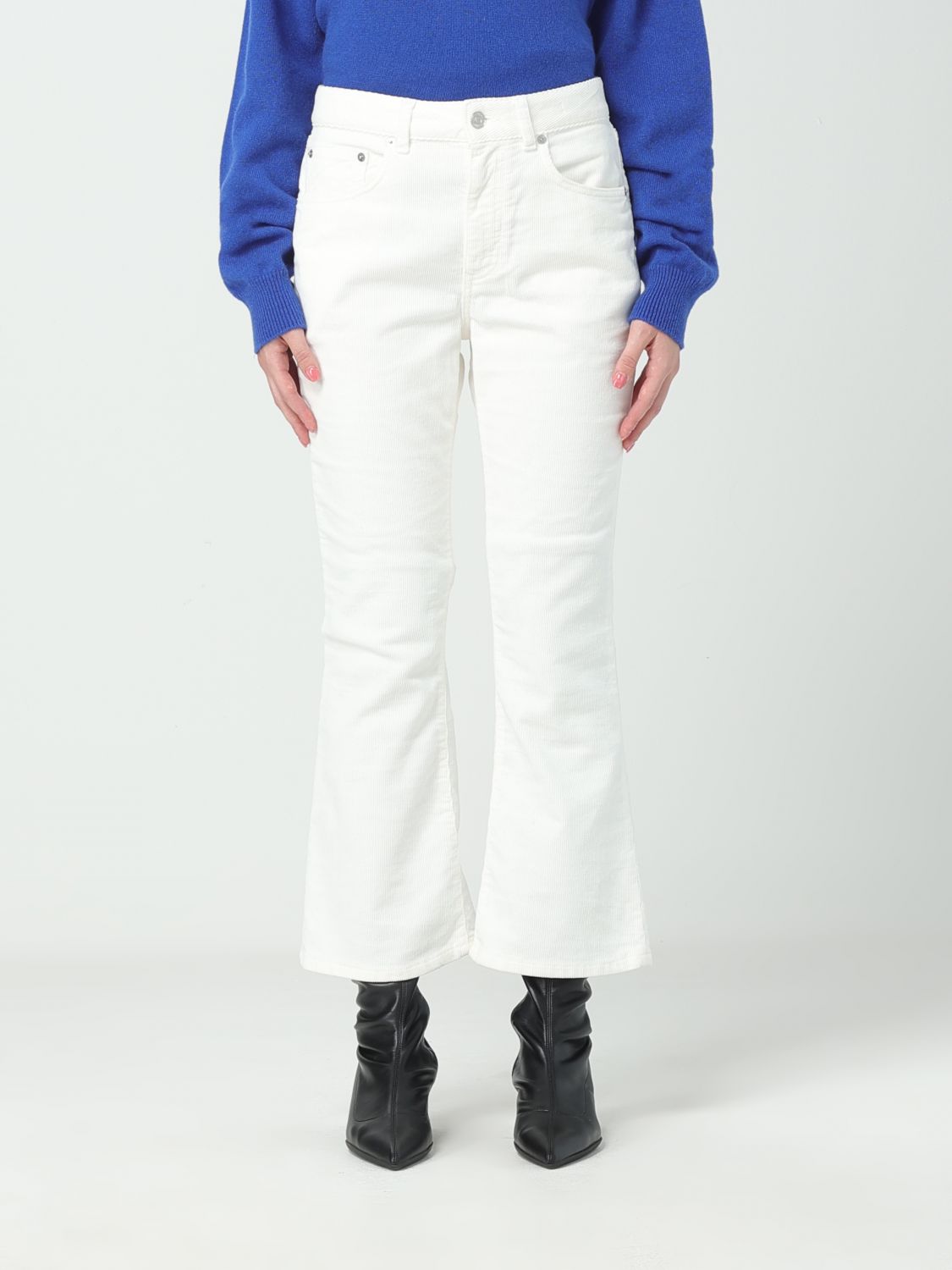 Grifoni Trousers GRIFONI Woman colour White