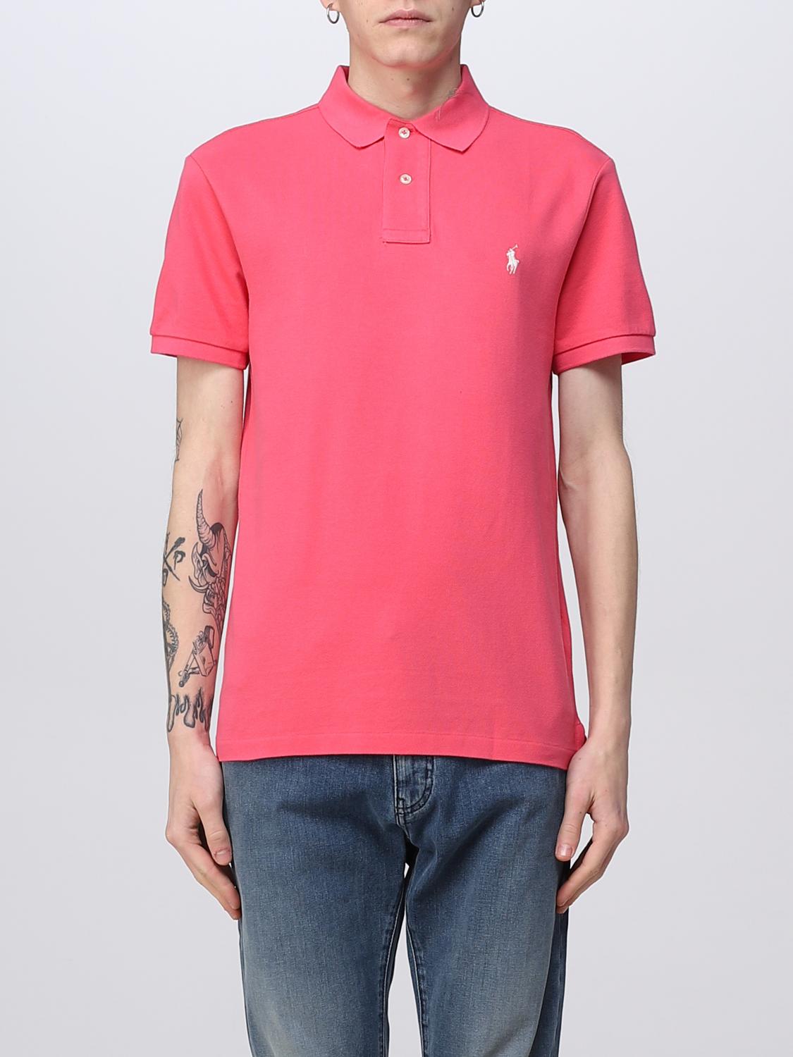 Polo Ralph Lauren Polo Shirt POLO RALPH LAUREN Men colour Fuchsia