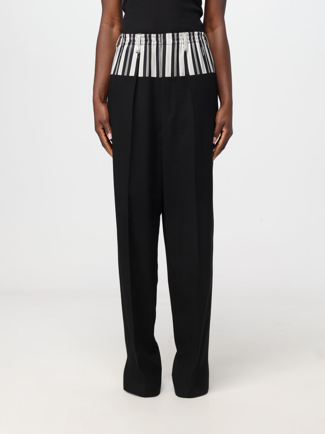 FENDI Trousers FENDI Woman colour Black