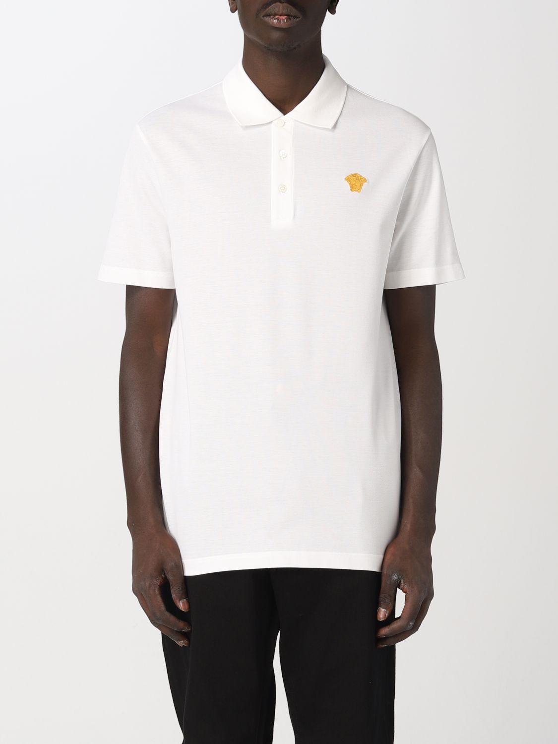 Versace Polo Shirt VERSACE Men colour White