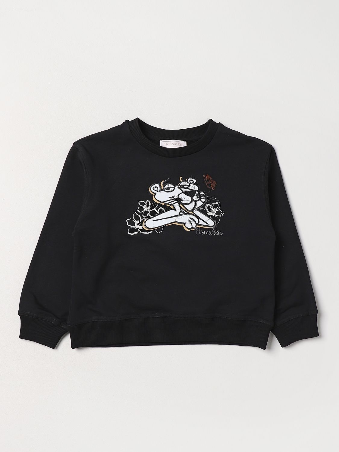 Monnalisa Jumper MONNALISA Kids colour Black