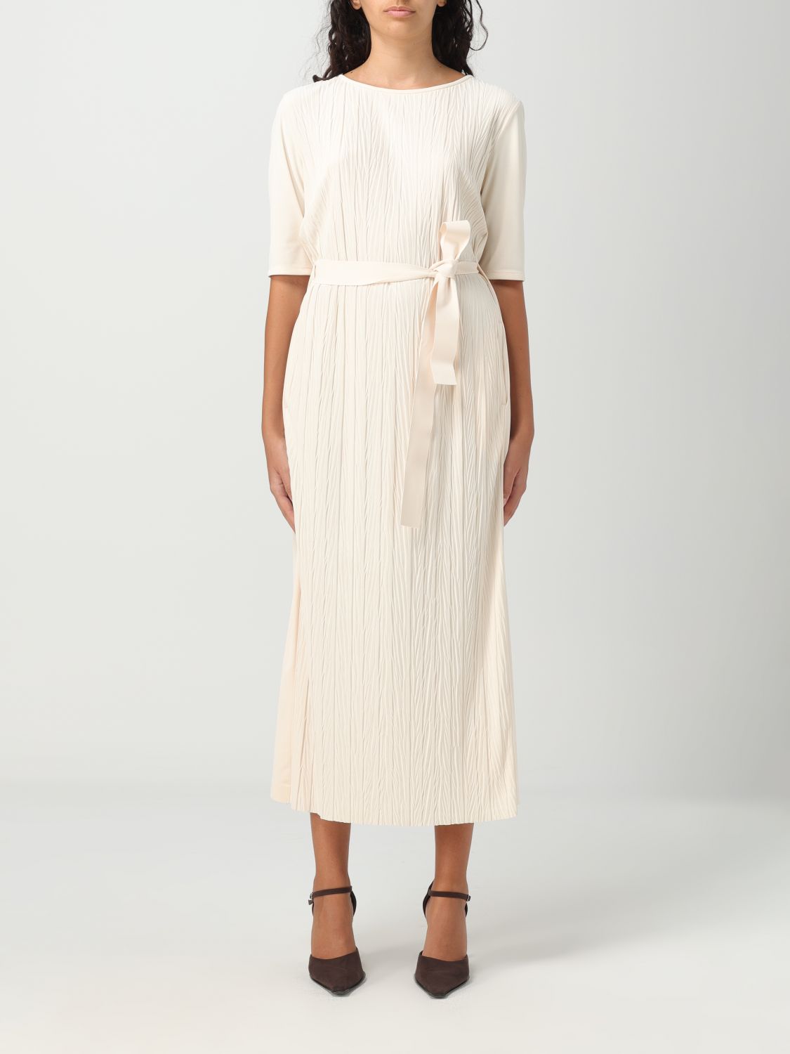 Max Mara Leisure Dress MAX MARA LEISURE Woman colour White